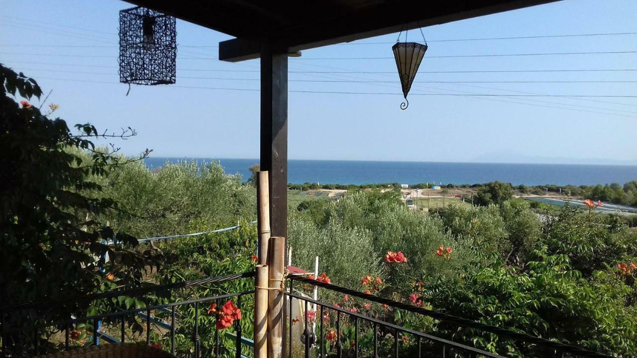 Ammolofoi Villa Maria Sea View Néa Péramos Bagian luar foto